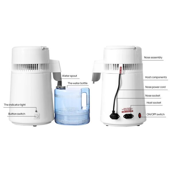 07 4L Home Use Water Distiller to Make Pure Water Machine