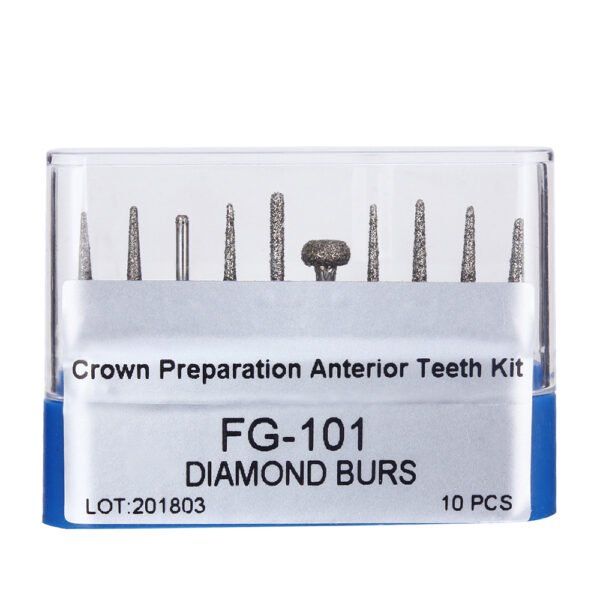 CE Approved High Speed Dental Burs Dental FG Diamond Burs Kit