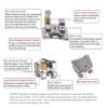 Best Sold White-Card Wholesale Dental Bondable Metal Brackets